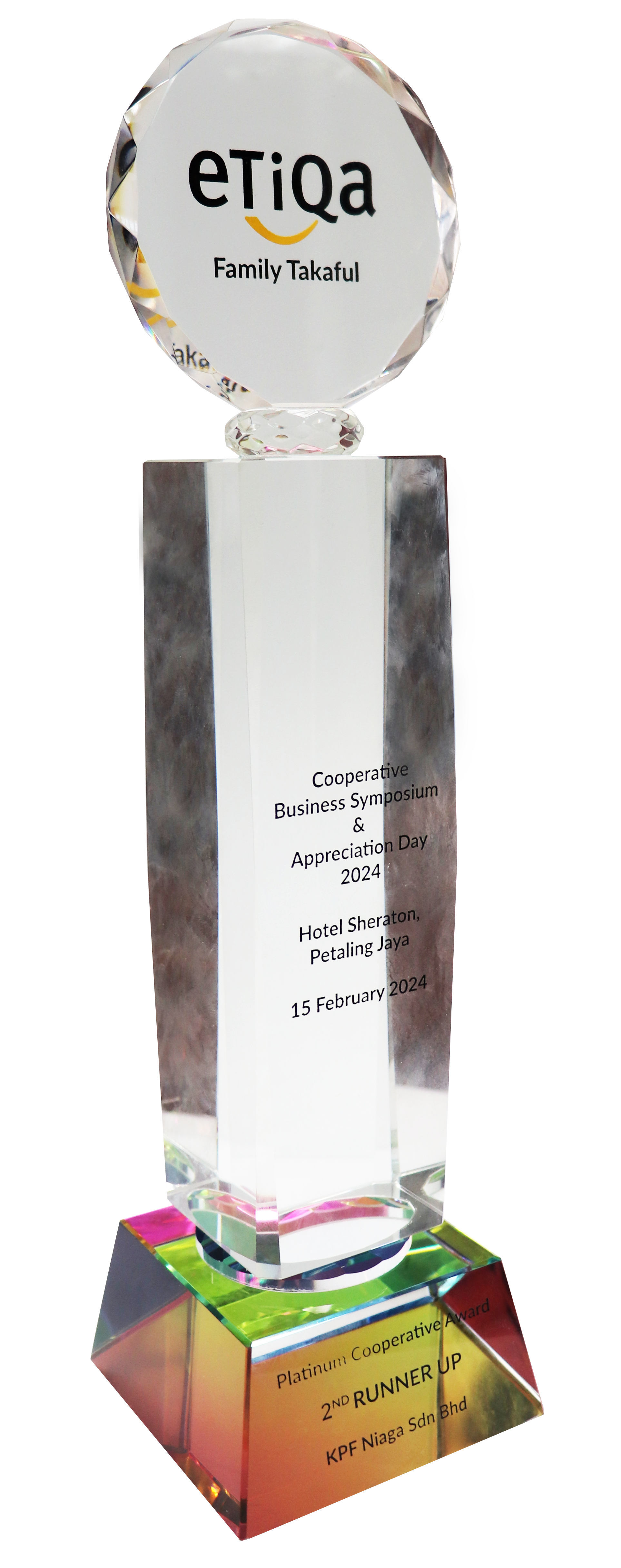 2ND RUNNER UP - Platinum Corporate Award